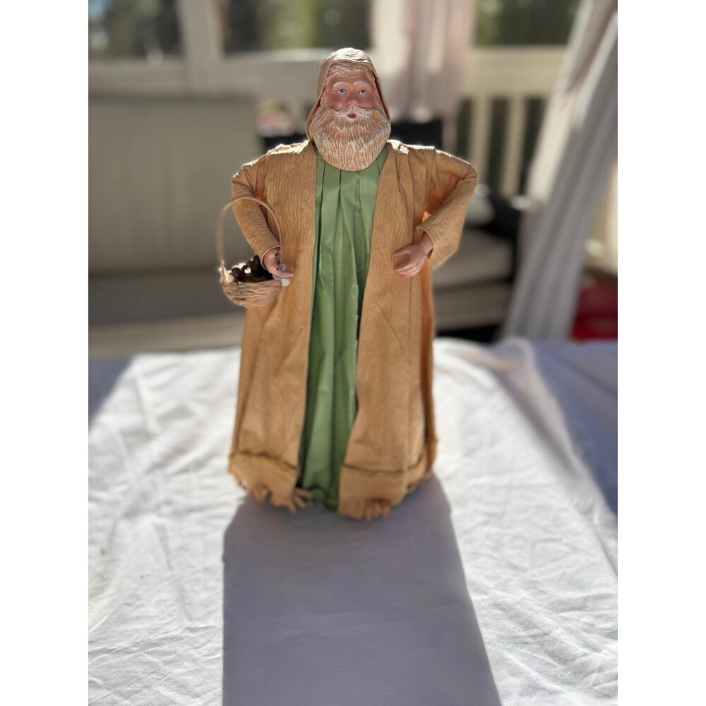 Silverstri Paper Santa Clais ornament